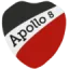 Apollo 8 (W) logo